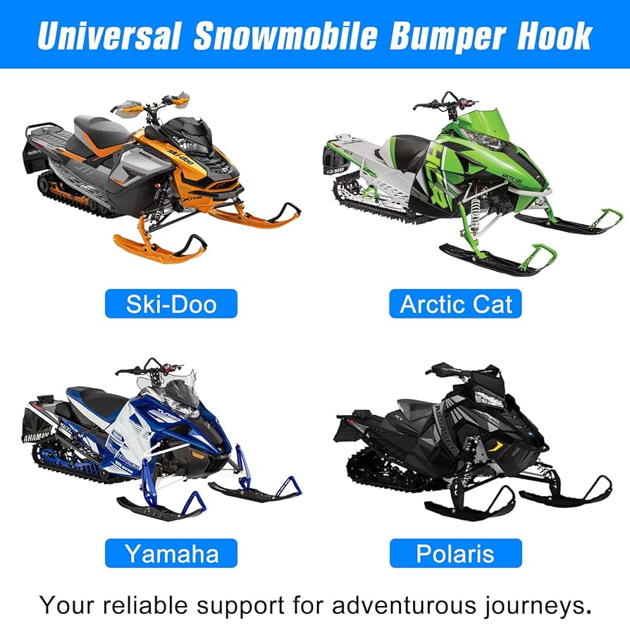 Amazon.co.jp: ユニバーサルスノーモービルバンパーヒッチ